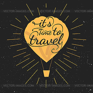 Inspirational typography poster - vector clipart