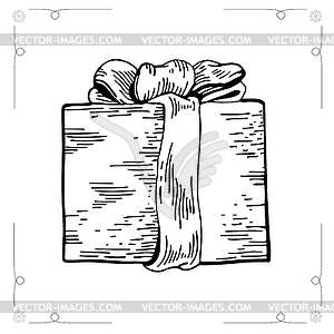 Christmas Gift backgroun  - vector clip art