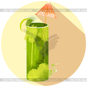 Bloody Mary Cocktail - vector image