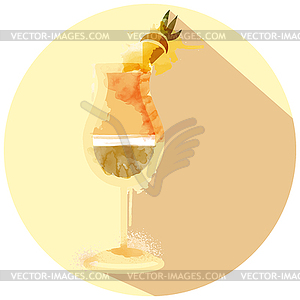 Bloody Mary Cocktail - vector clipart