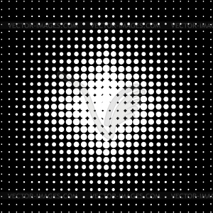 Abstract halftone - vector clipart