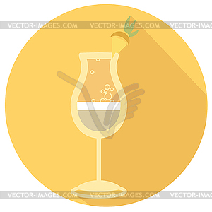 Ocktail Pina Colada - vector image