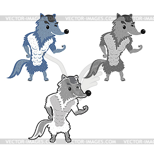 Cartoon Animal set - vector clip art