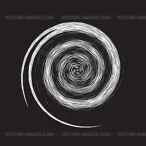 Abstract round shape texture - vector image