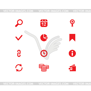 Website Icons - vector clip art