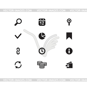 Website Icons - vector clipart