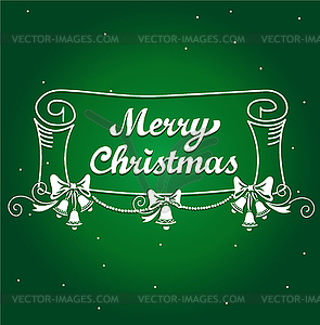 Merry Christmas - vector clipart