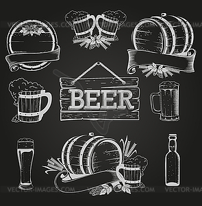 Beer set  - vector clipart