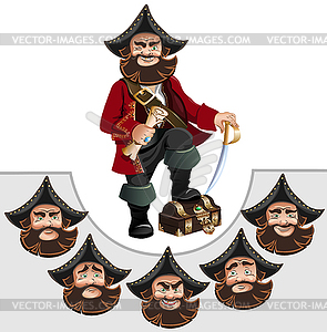 Pirate - vector EPS clipart