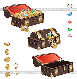 Treasure chest - vector EPS clipart