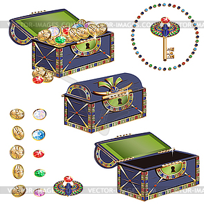 Treasure Chest  - vector clip art