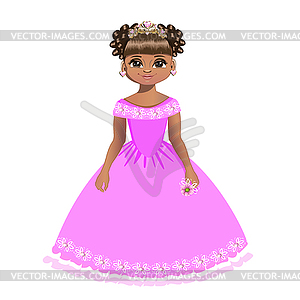 Beautiful princess  - vector image