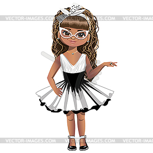 Fashionista - vector clip art