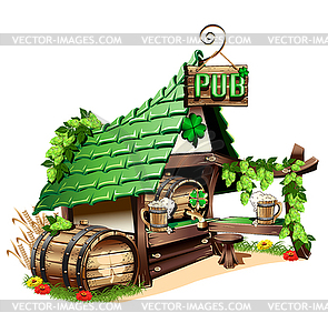 Irish Pub - vector image