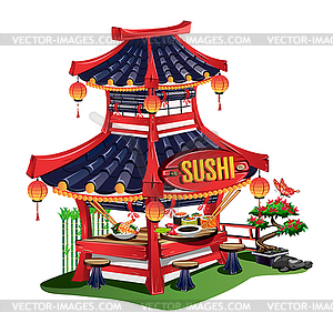 Sushi bar - vector image