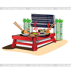 Sushi bar  - vector clip art