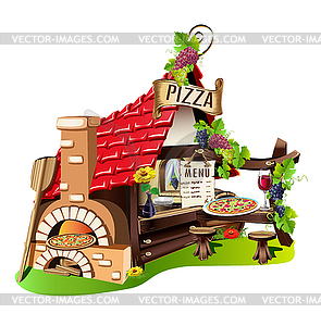 Pizzeria - vector image