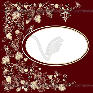 Vintage ornamental frame  - vector clipart / vector image