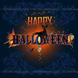 Halloween Poster - vector image