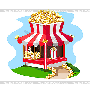 Попкорн-магазин - изображение в формате EPS