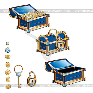 Treasure Chest  - vector image