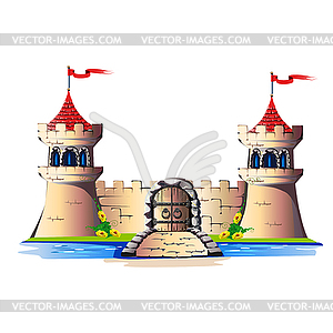 Fairytale Tower - vector clip art