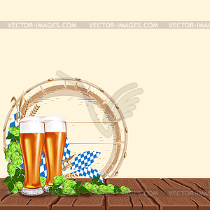 Фестиваль пива - графика в векторе