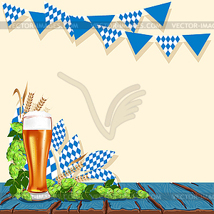 Фестиваль пива - стоковый векторный клипарт