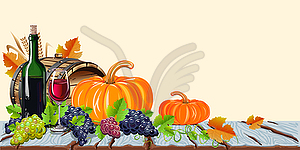 Happy Thanksgiving day - vector clip art