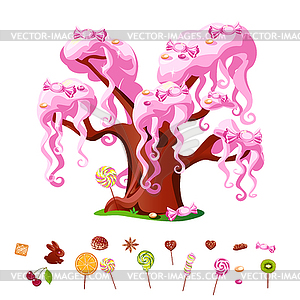 Sweet tree  - vector clip art