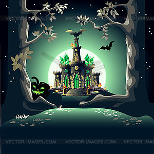 Halloween background  - vector clipart