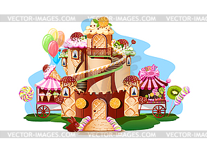 Candy land - vector clip art