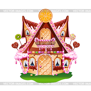 Sweet house  - vector clip art