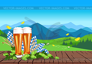 Beer festival  - vector image