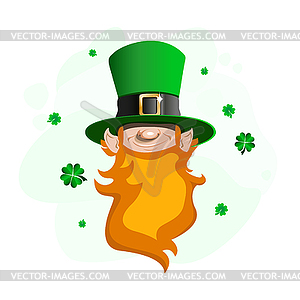 Leprechaun - vector clipart