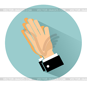 Hope hand - vector EPS clipart