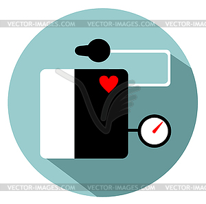 Tonometer - vector clipart