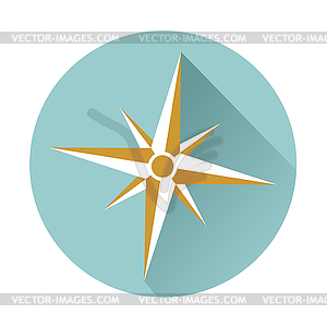 Compass icon - vector clip art