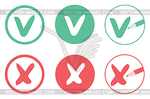 Check mark - vector clip art