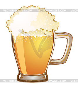 Beer mug - vector clipart