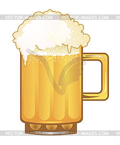 Beer mug - vector clip art