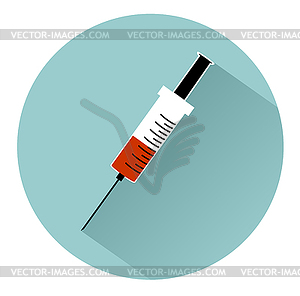 Syringe - vector clip art