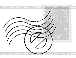 Stamp and postmarks - vector clip art