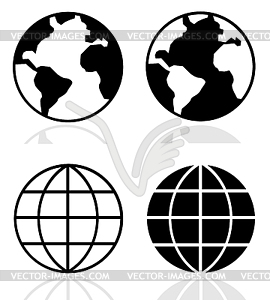 Globe - vector clipart