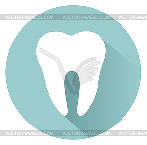 Teeth icon - vector clip art