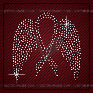 Breast cancer awareness background - vector clipart / vector image