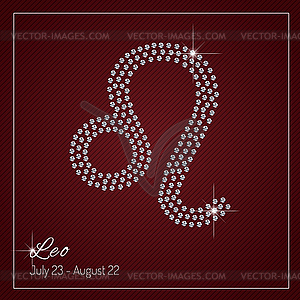 Glamour Zodiac sign design - vector clipart