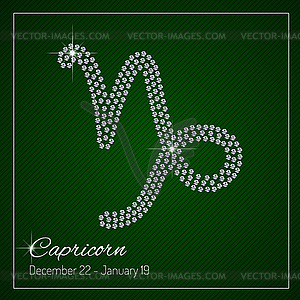 Glamour Zodiac sign design - vector EPS clipart