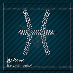 Glamour Zodiac sign design - vector image