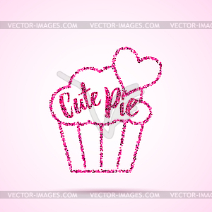 Valentines Day template - vector clip art